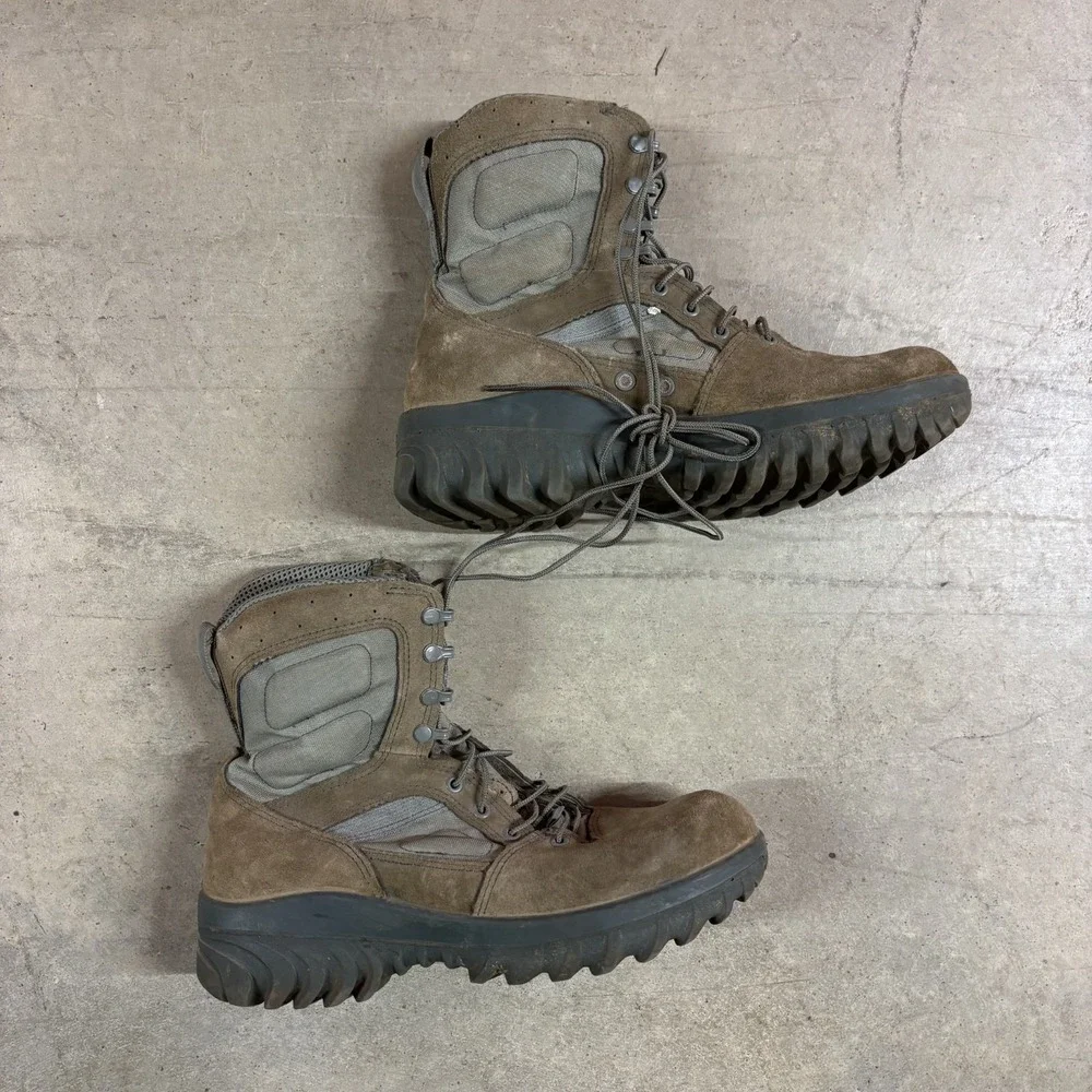 Altama 8588 Tactical Assault Combat Boot Men's 12.5R Green Brown Shia LaBeouf